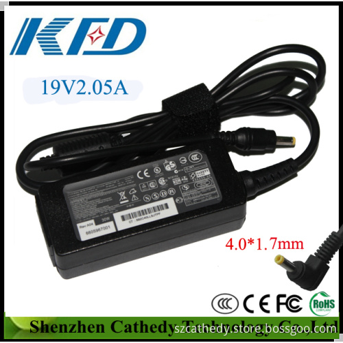 19V2.05A 39W Laptop Adapter for HP Notebook, CE Approved, Two Years Warrenty